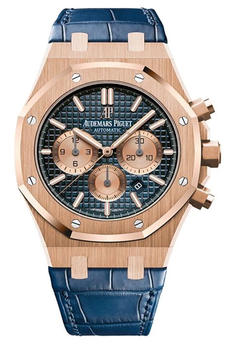 audemars piguet royal oak blue leather strap|Audemars Piguet hornback strap.